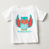 Owl Boheme Blauwgroen en rood (Voorkant)