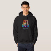 Owl Boho Chic Hoodie (Voorkant volledig)