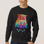 Owl Boho Chic Trui (Voorkant)
