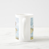 Owl Bone China Porselein Kop (Achterkant)