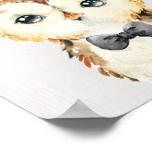 Owl Bowtie Woodland Nursery Art Print (Hoek)