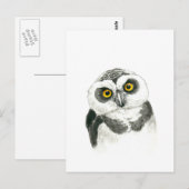 Owl Briefkaart (Voorkant / Achterkant)