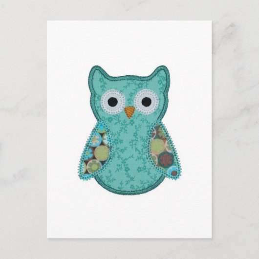 Owl briefkaart (Voorkant)