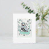 Owl briefkaart (Staand voorkant)