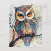Owl Briefkaart (Voorkant)