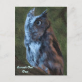 Owl Briefkaart (Voorkant)