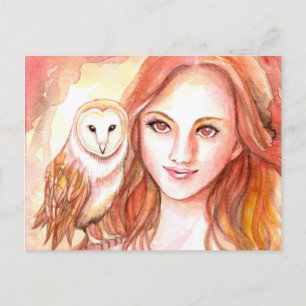 Owl Briefkaart
