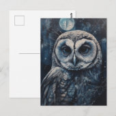 Owl Briefkaart (Voorkant / Achterkant)