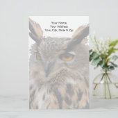 Owl Briefpapier (Staand voorkant)