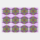 Owl, Butterfly en Dragonflies, Birthday Inpakpapier Vel (Voorkant)