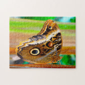 Owl Butterfly Legpuzzel (Horizontaal)