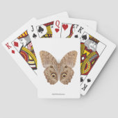 Owl Butterfly Pokerkaarten (Achterkant)