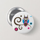 Owl Button (Voorkant /achterkant)