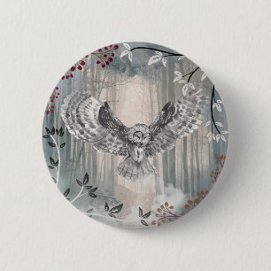 Owl Button