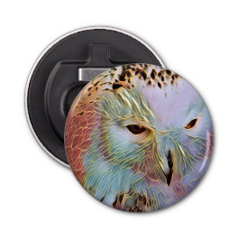 OWL BUTTON FLESOPENER