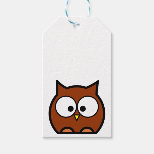 Owl Cadeaulabel (Voorkant)
