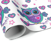 Owl Cadeaupapier (Rol Hoek)