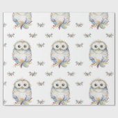 Owl Cadeaupapier (Vlak)