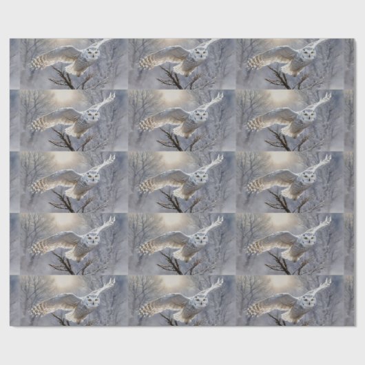 Owl Cadeaupapier (Vlak)