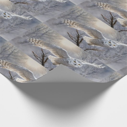 Owl Cadeaupapier (Hoek)