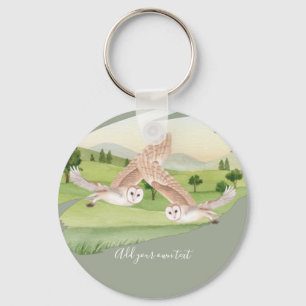 OWL CADOU - Gepersonaliseerd Sleutelhanger