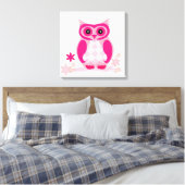 Owl Canvas Afdruk (Insitu (Slaapkamer))