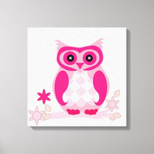 Owl Canvas Afdruk (Voorkant)