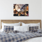 Owl Canvas Afdruk (Insitu (Slaapkamer))