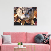 Owl Canvas Afdruk (Insitu (Woonkamer))