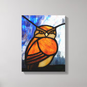 Owl Canvas Afdruk (Voorkant)