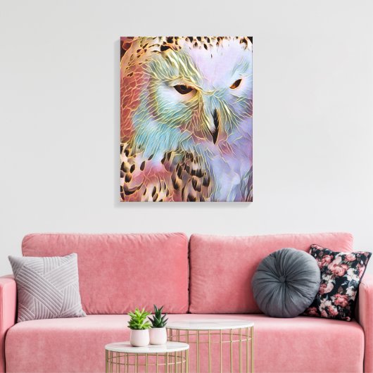 OWL CANVAS AFDRUK (Insitu (Woonkamer))