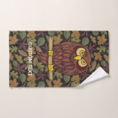 Owl Cartoon Bad Handdoek (Handdoek)