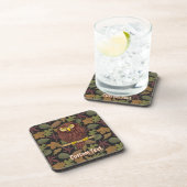Owl Cartoon Beverage Coaster Bier Onderzetter (Rechterzijde)