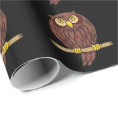 Owl Cartoon Cadeaupapier (Rol Hoek)