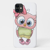 Owl Cartoon Case-Mate iPhone Case (Achterkant)