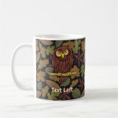 Owl Cartoon Coffee Mok (Links)