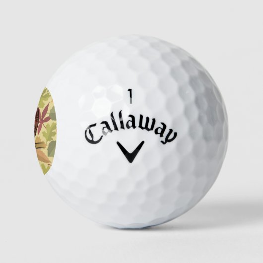 Owl Cartoon Golfballen (Logo)