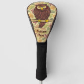Owl Cartoon Golfheadcover (Voorkant)