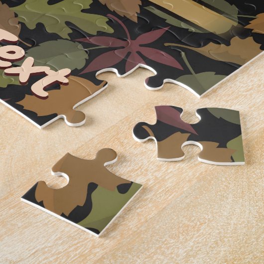 Owl Cartoon Jigzaag Puzzle Legpuzzel (Zijkant)