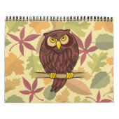 Owl Cartoon Kalender (Hoes)