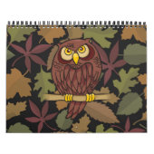 Owl Cartoon Kalender (Hoes)