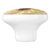 Owl Cartoon Keramische Knop (Zijkant)