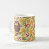 Owl Cartoon Koffiemok (Voorkant links)