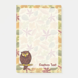 Owl Cartoon Post-it® Notes
