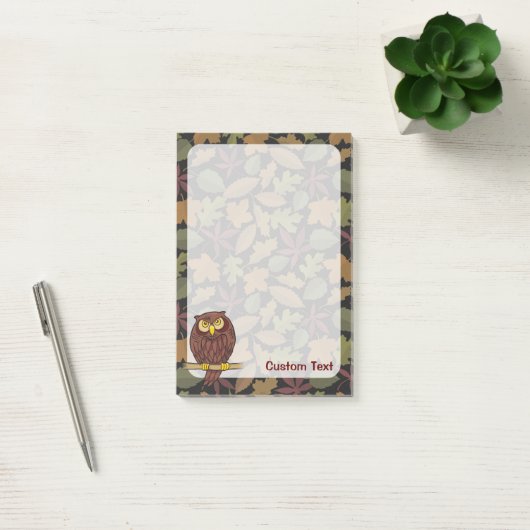 Owl Cartoon Post-it® Notes (Kantoor)