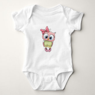 Owl Cartoon Romper