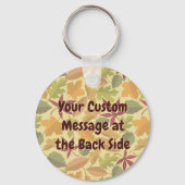 Owl Cartoon Sleutelhanger (Achterkant)