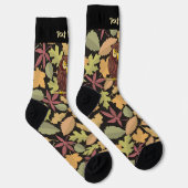 Owl Cartoon Socks Sokken (Rechts)