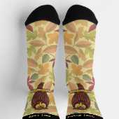 Owl Cartoon Socks Sokken (Top)