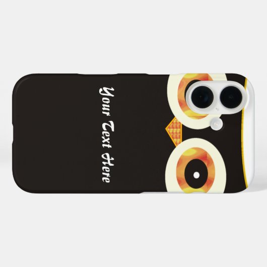 Owl Case-Mate iPhone Case (Achterkant (horizontaal))